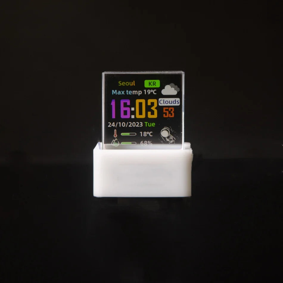 Crystal Cube Photo Display