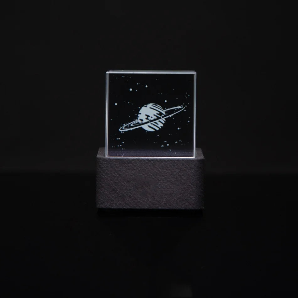 Crystal Cube Photo Display