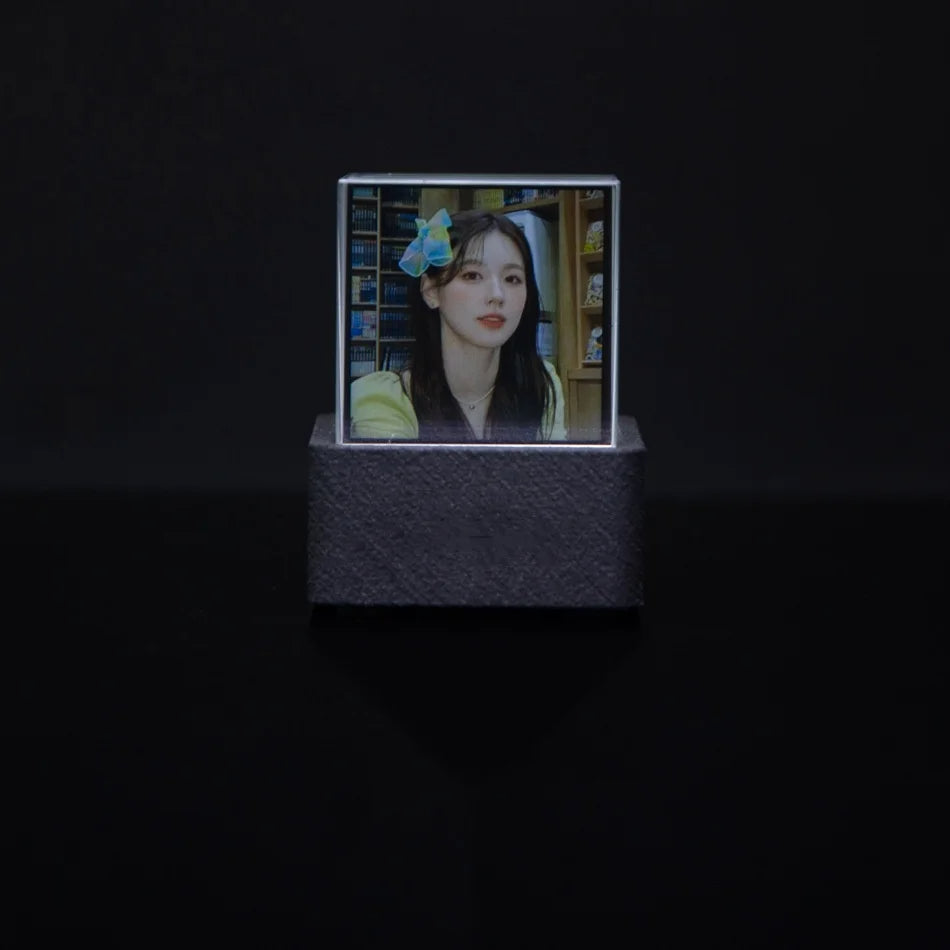 Crystal Cube Photo Display